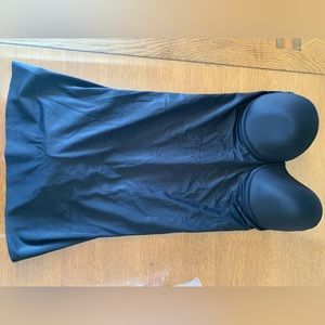 Miraclesuit bust 38c strapless underwire mini dress shape wear with inbuilt body